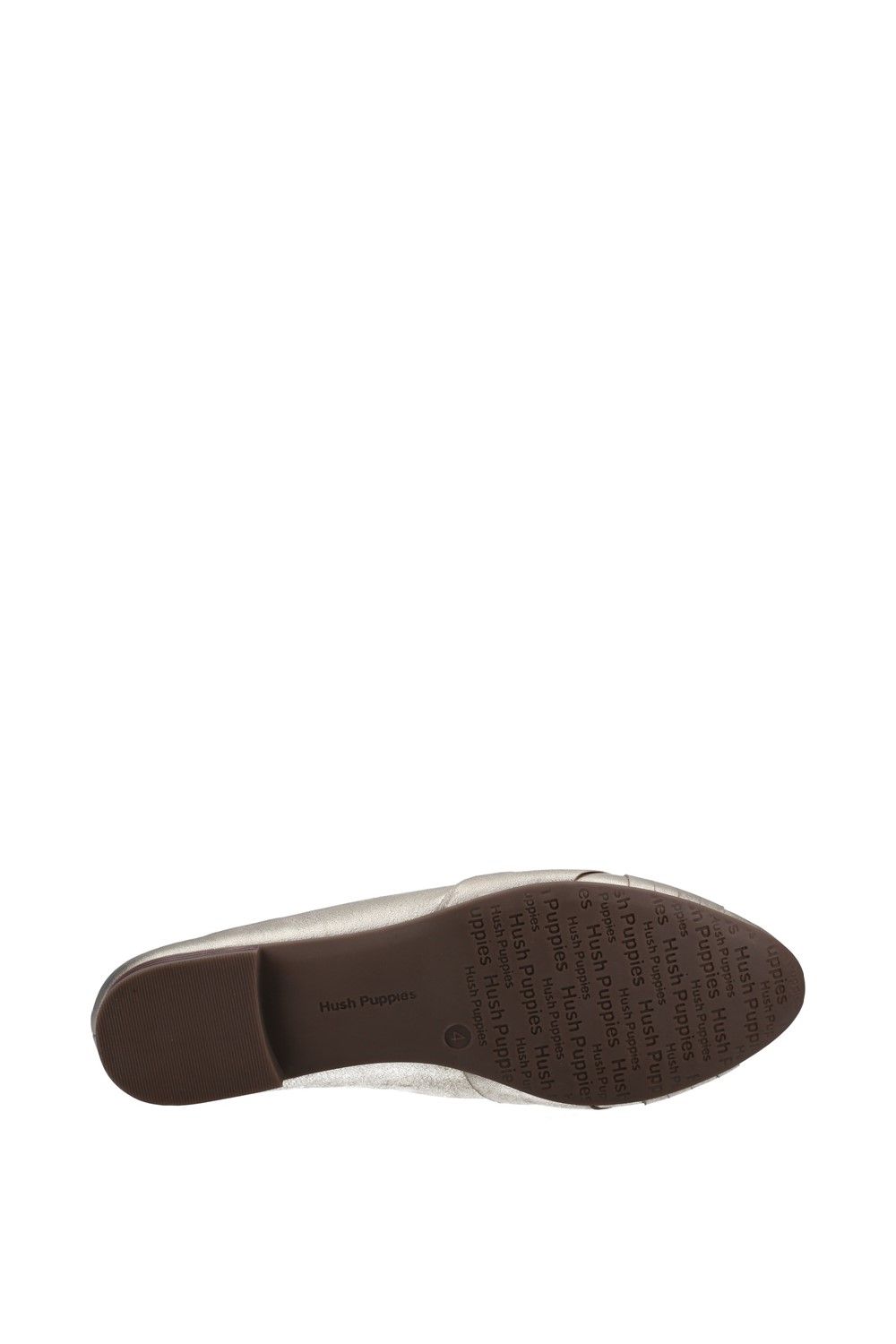 Hush Puppies 'marley Ballerina' Shoes In Gold