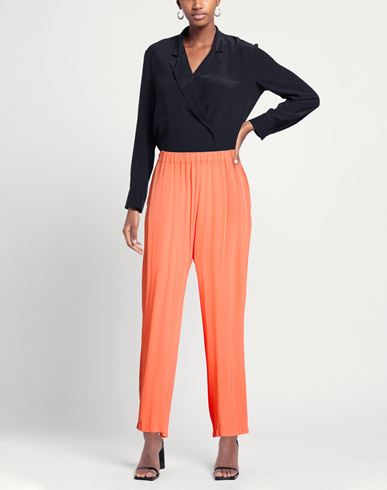 Woman Pants Orange Size 6 Viscose