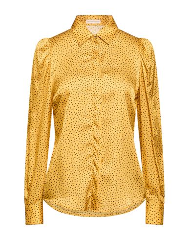 Woman Shirt Marigold Size 4 Viscose, Silk