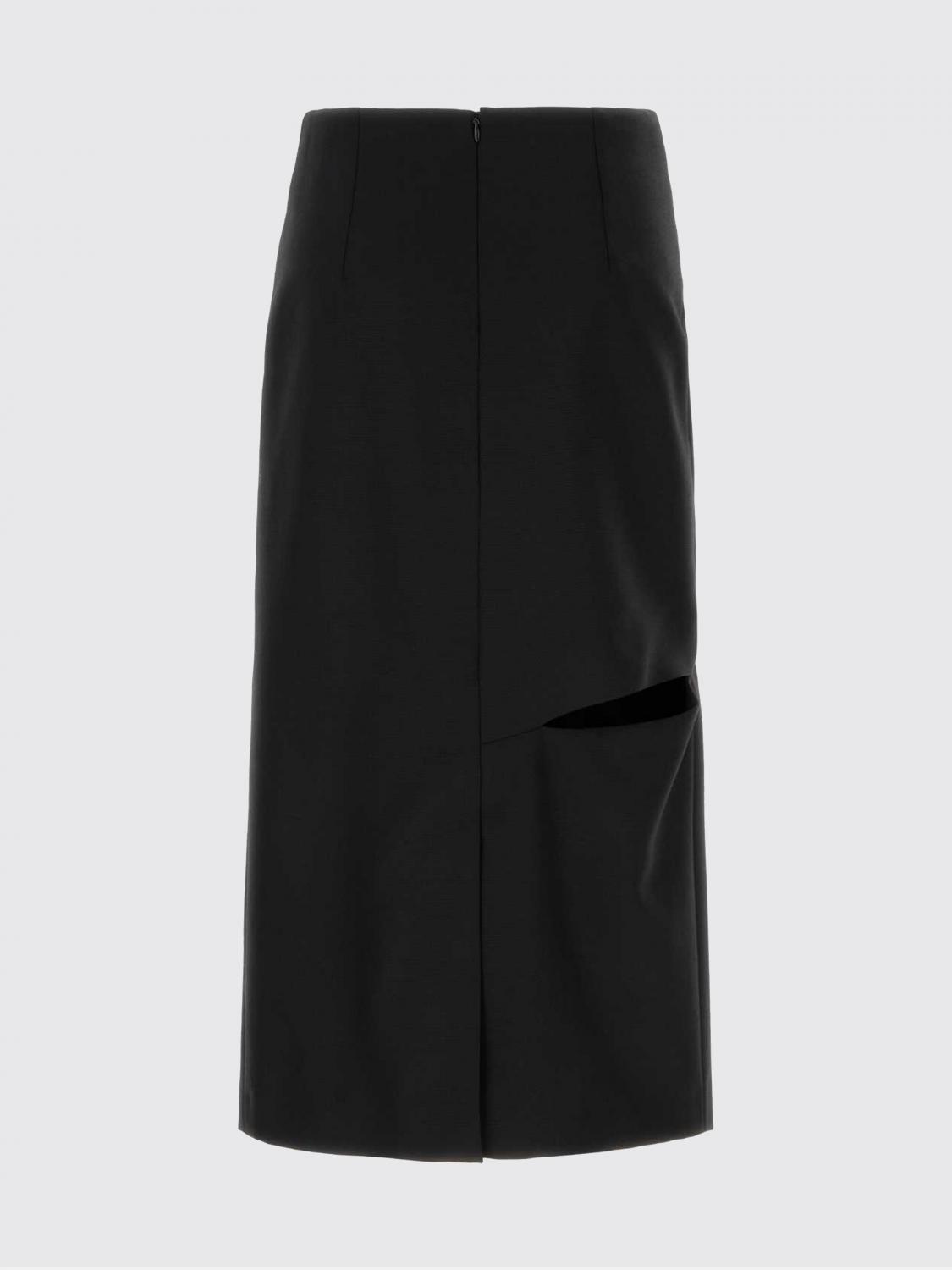 Skirt Woman color Black