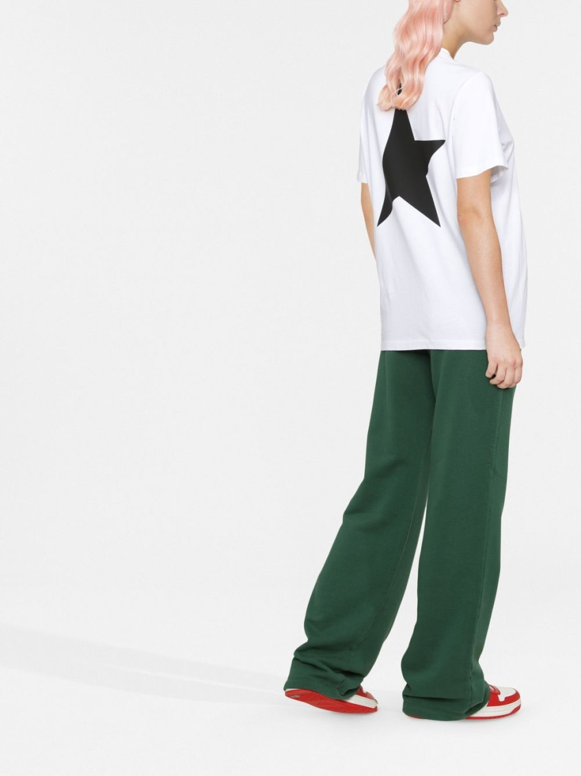 Star-print short-sleeved T-shirt