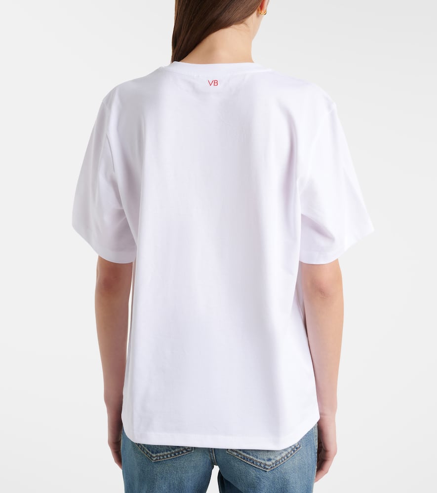 Printed cotton jersey T-shirt