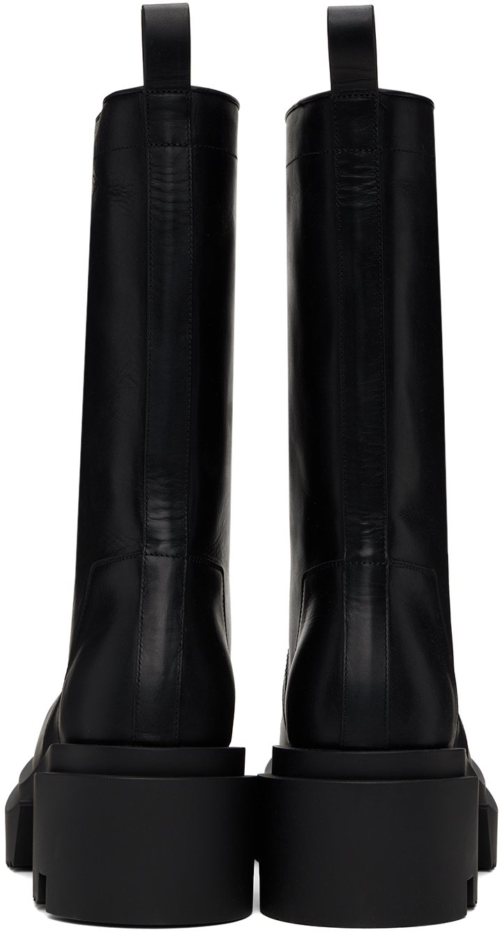 Rick Owens Black Bogun Boots