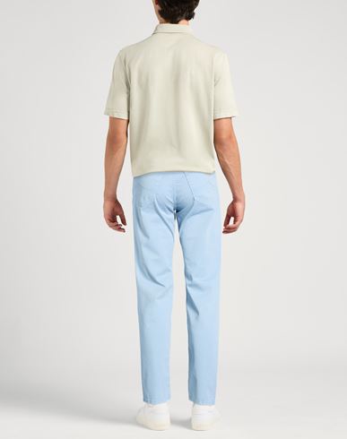Jacob Cohёn Man Pants Sky blue Size 31 Cotton, Lyocell, Elastane