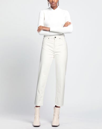 Woman Denim pants White