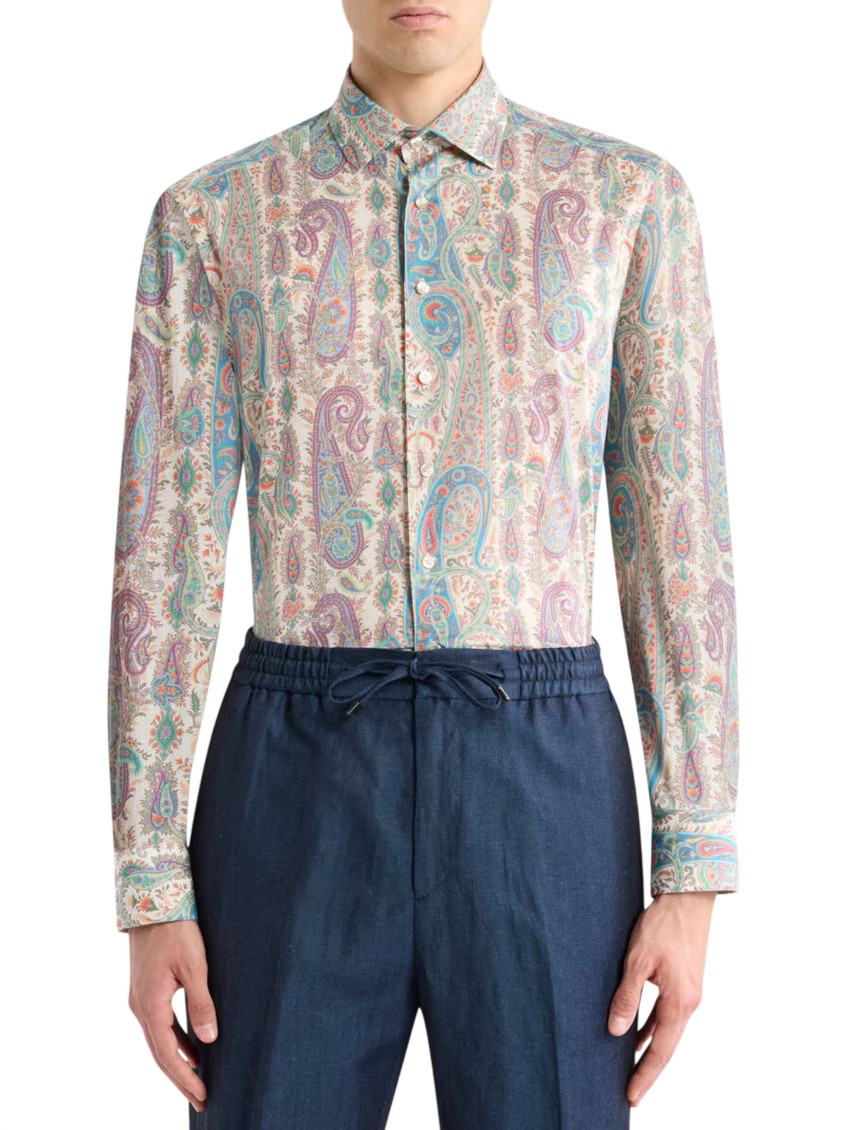 Paisley Pattern Shirt