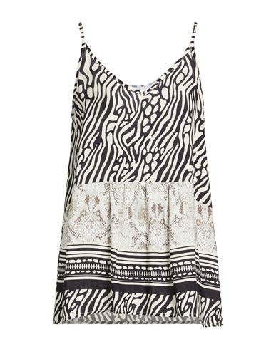 Woman Top Black Size 4 Viscose