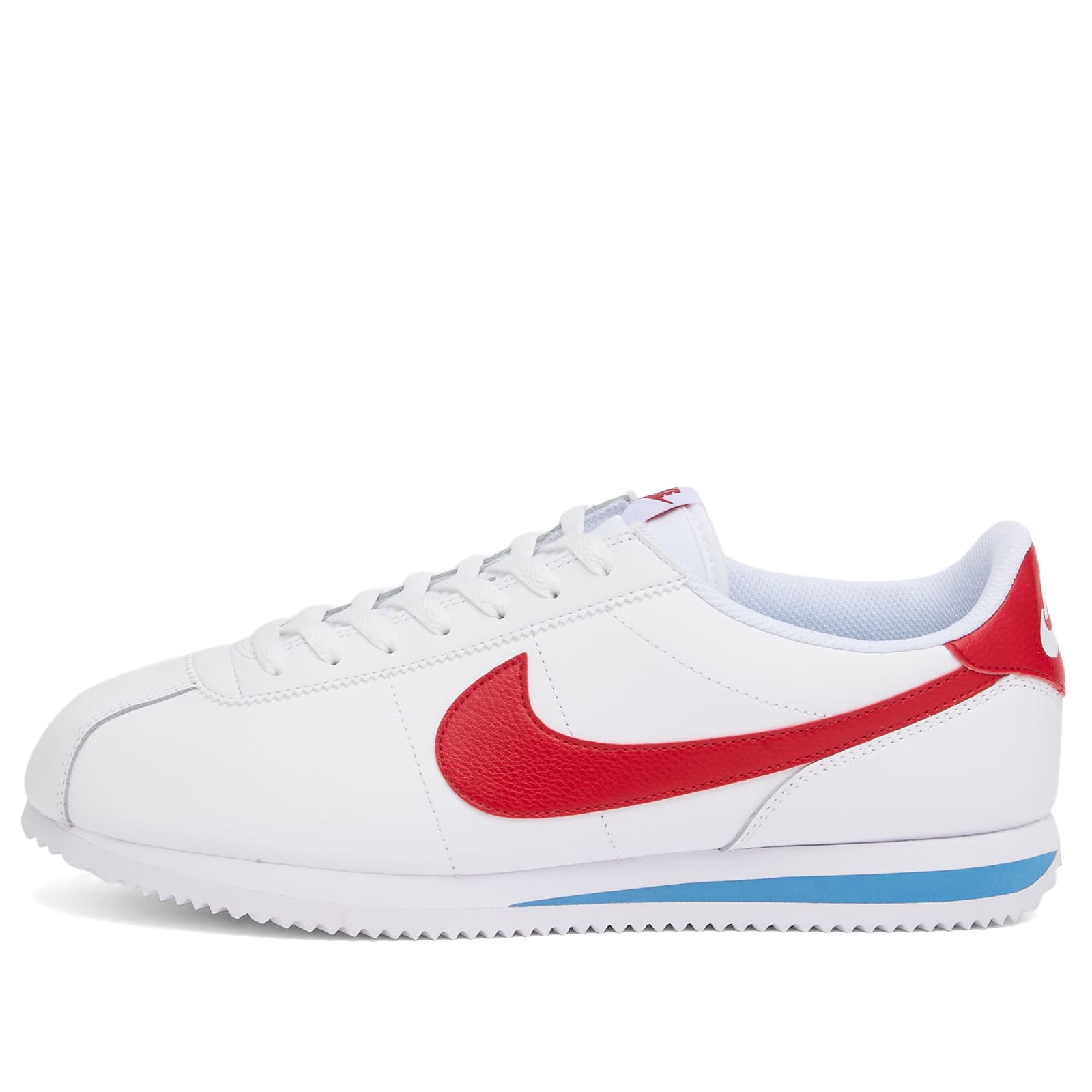 Cortez Leather Sneakers White / Varsity Red