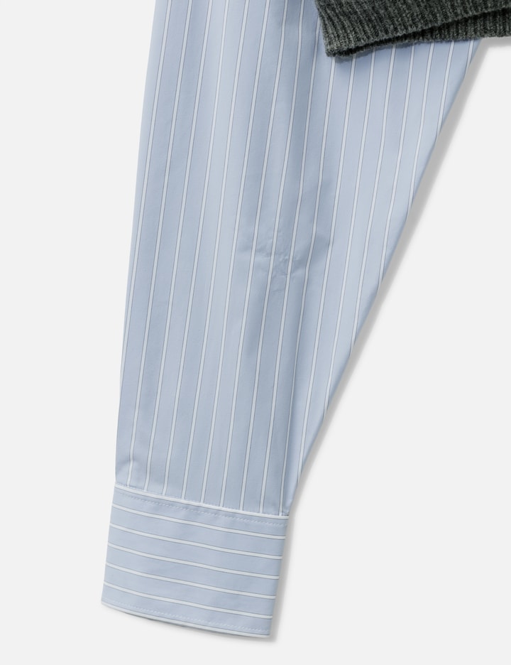 Cropped Bi-Layer Shirt