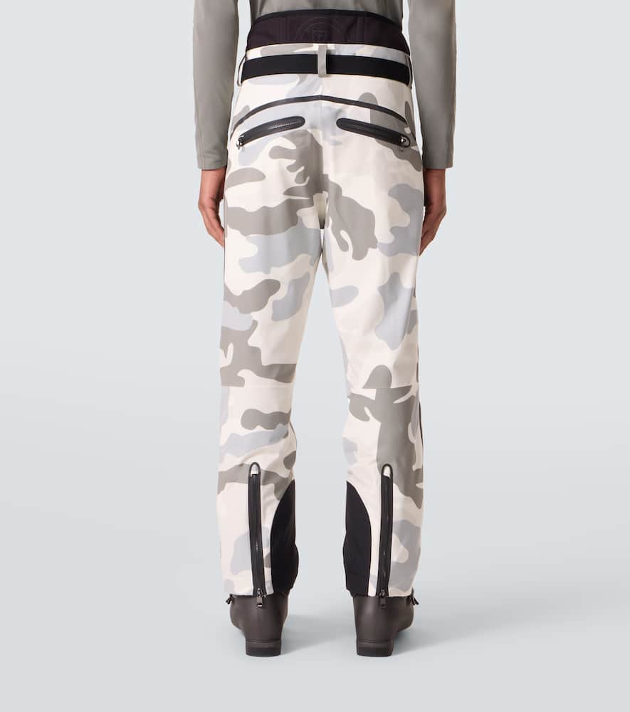 Tim belted camouflage ski pants