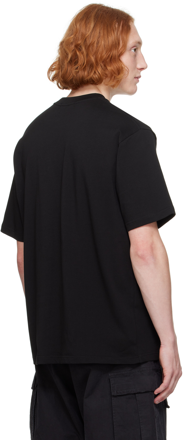 BAPE Black Rhinestone College T-Shirt