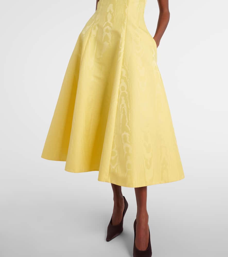 Mara moiré mikado midi dress