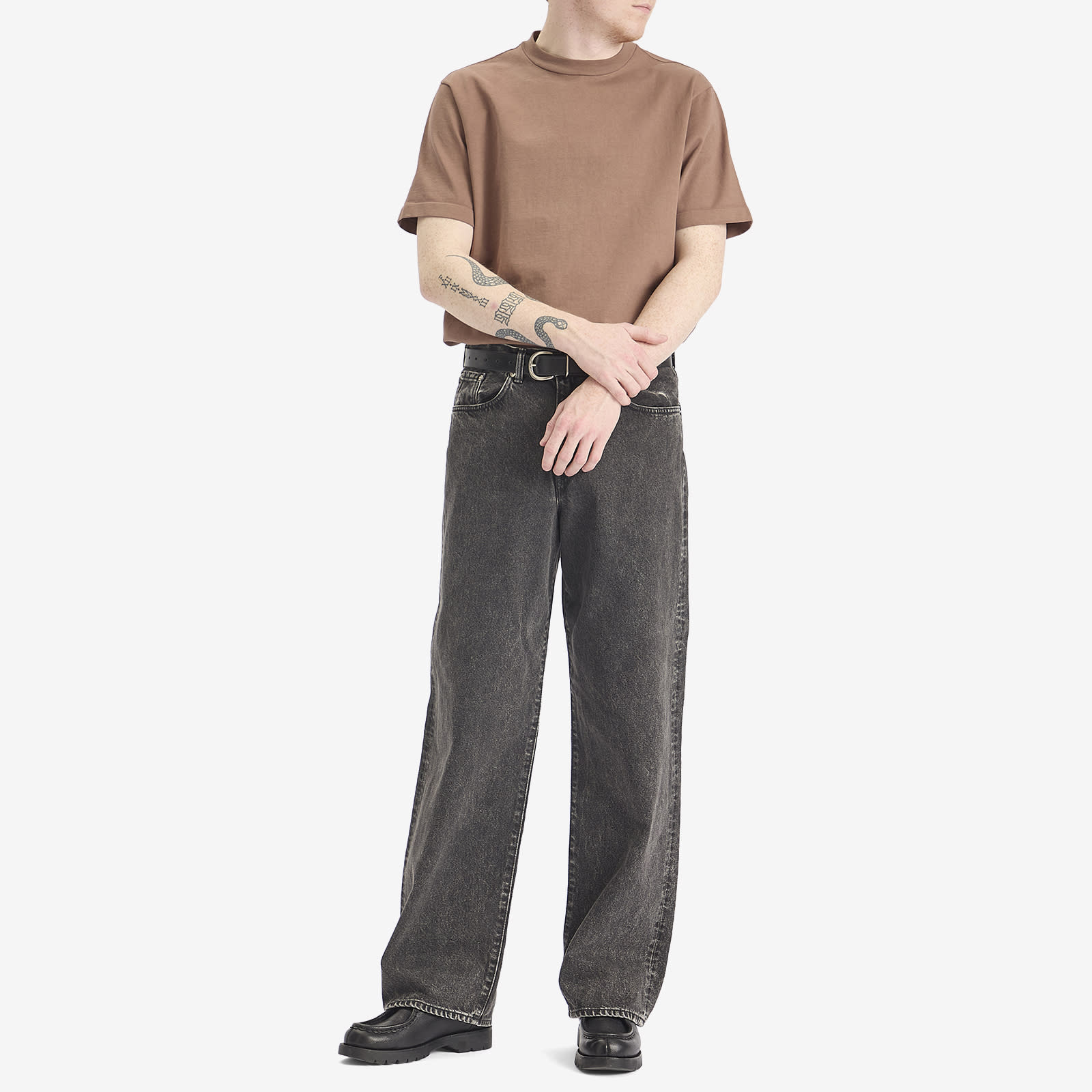 Edwin Men's Wide Jeans in Black