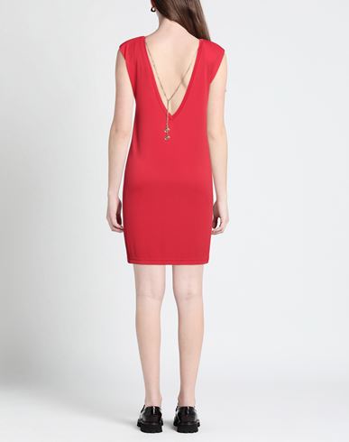 Woman Mini dress Red Size 4 Polyester, Elastane