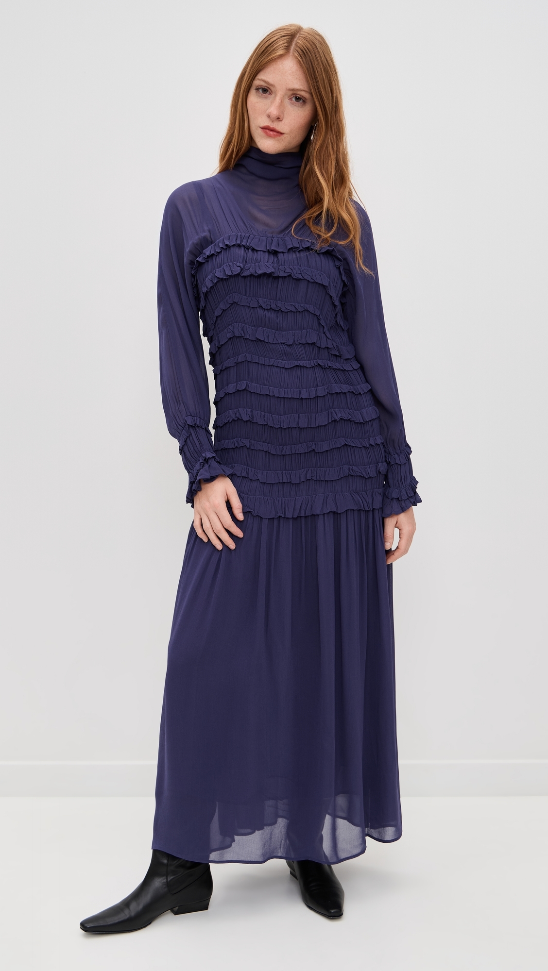 Joice Dress Dusty Purple