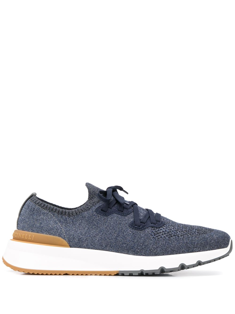 Runners In Chiné Cotton Knit
