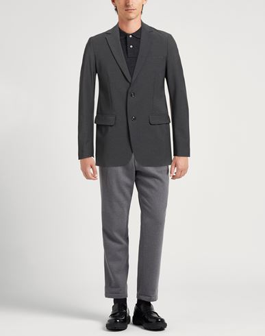 Man Blazer Charcoal Size 38 Polyamide, Polyester, Elastane