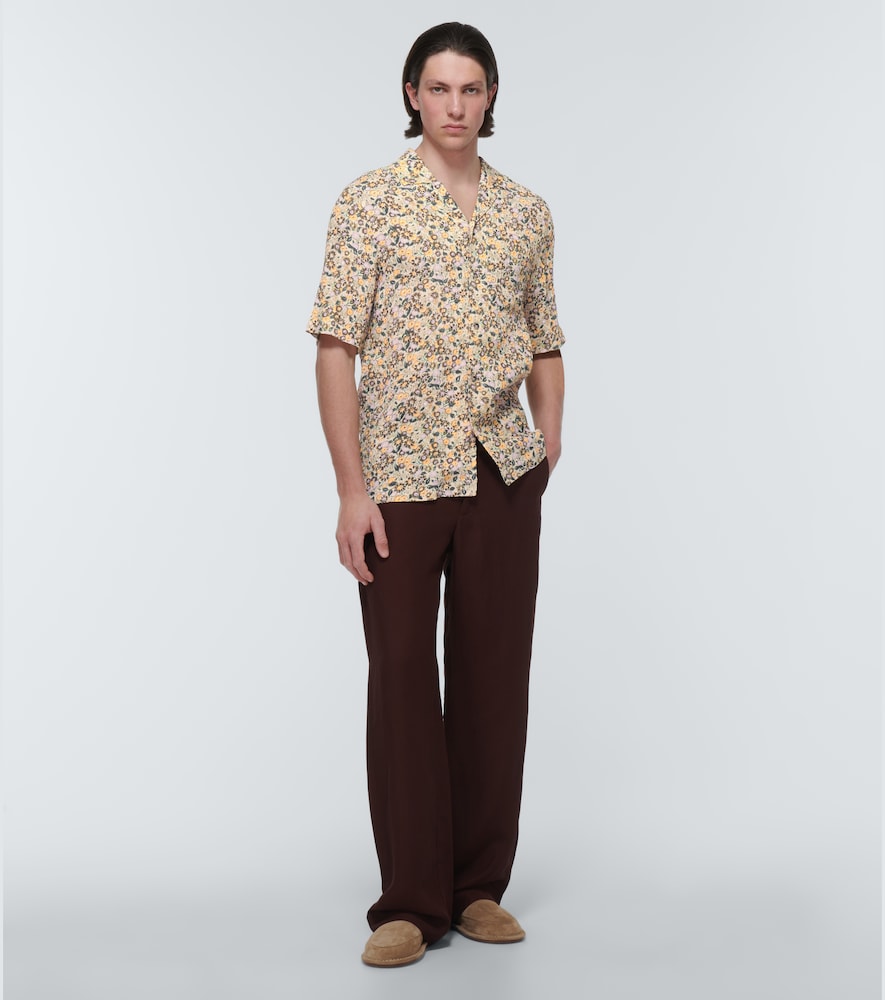 Floral printed shirt