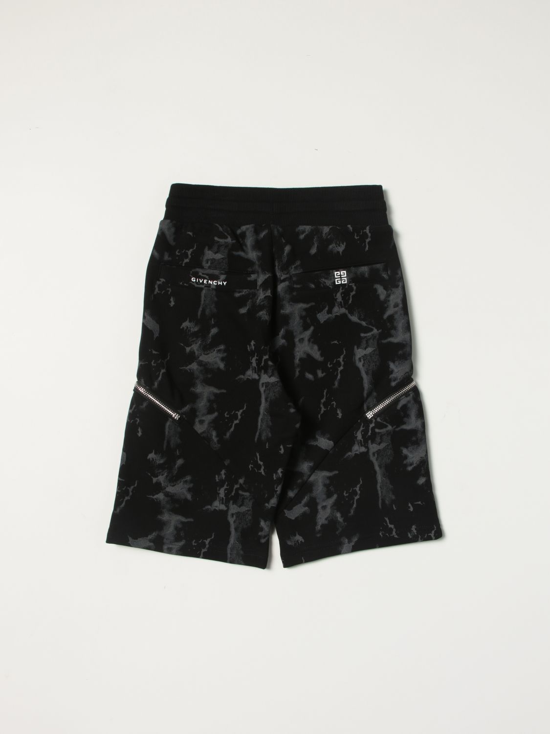 Printed jogging shorts