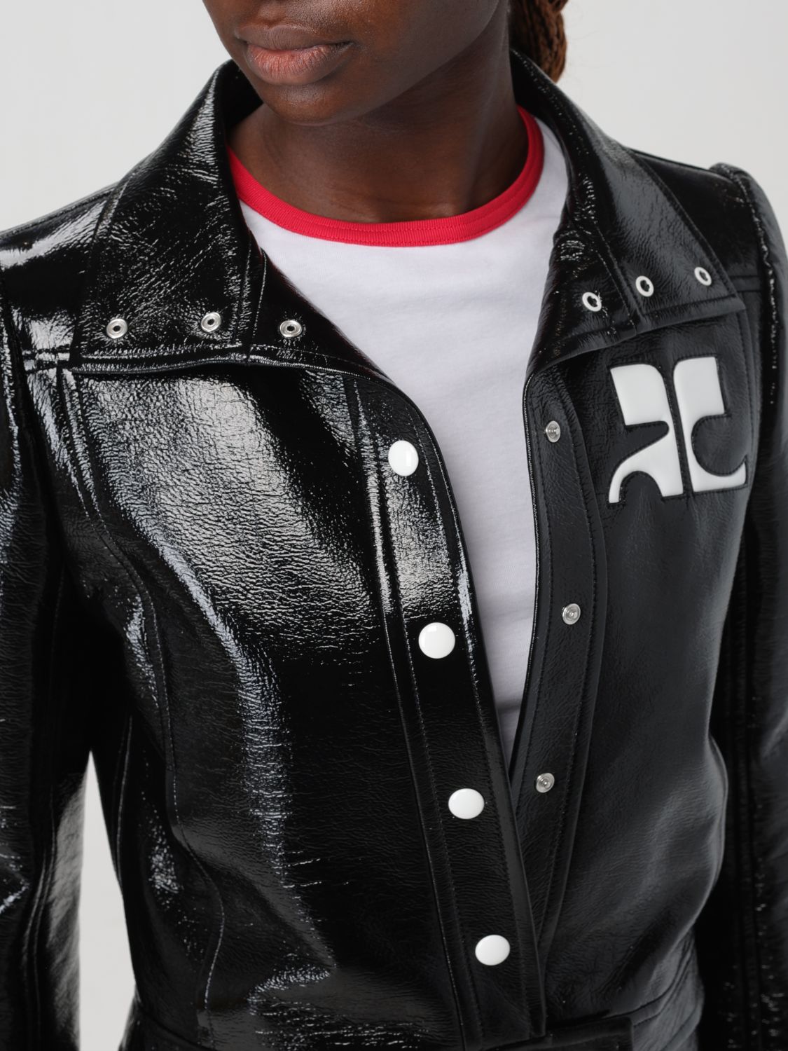 Blazer COURRÈGES Woman color Black