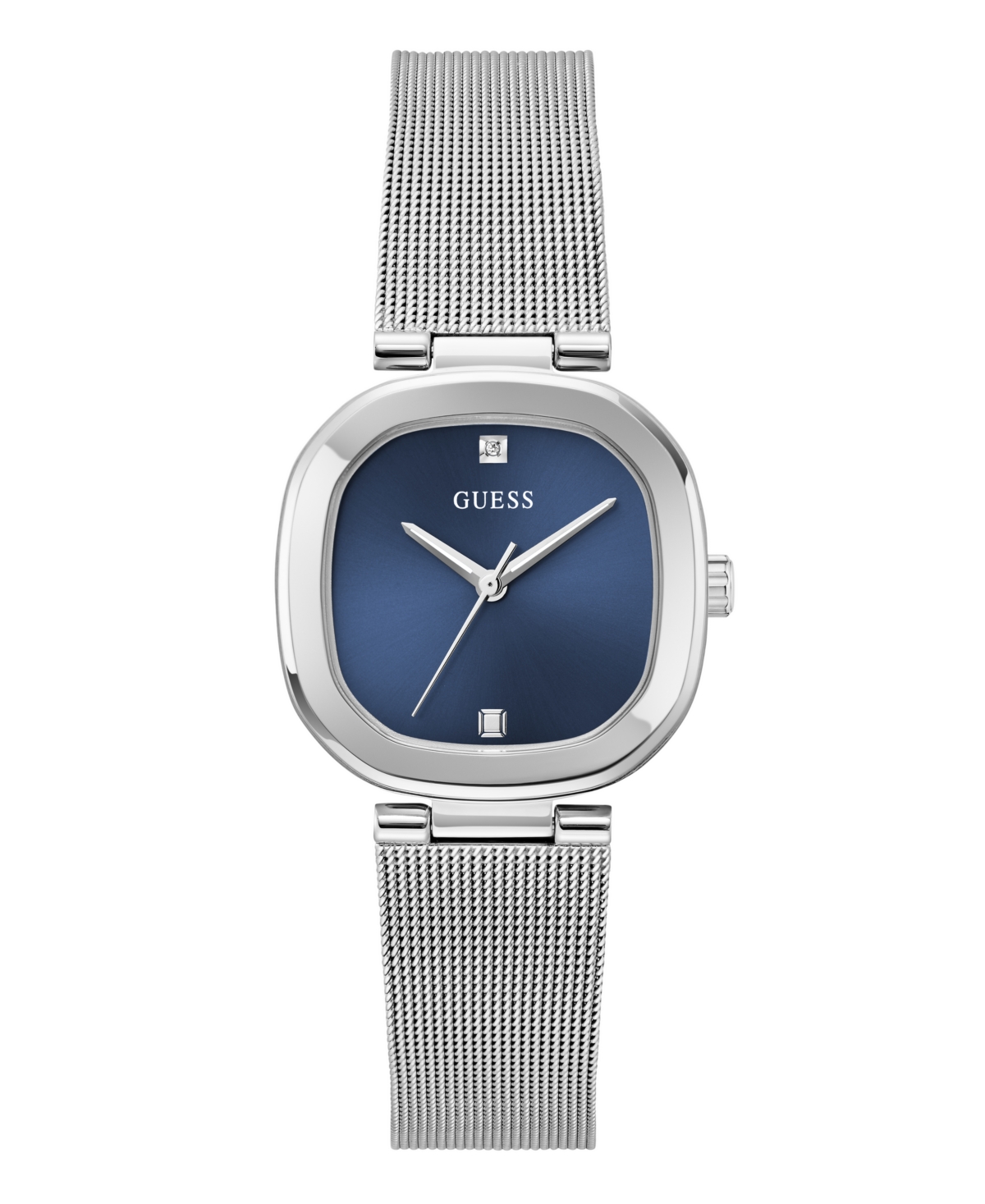 Women's Analog Silver Mesh Watch 32mm - Silver