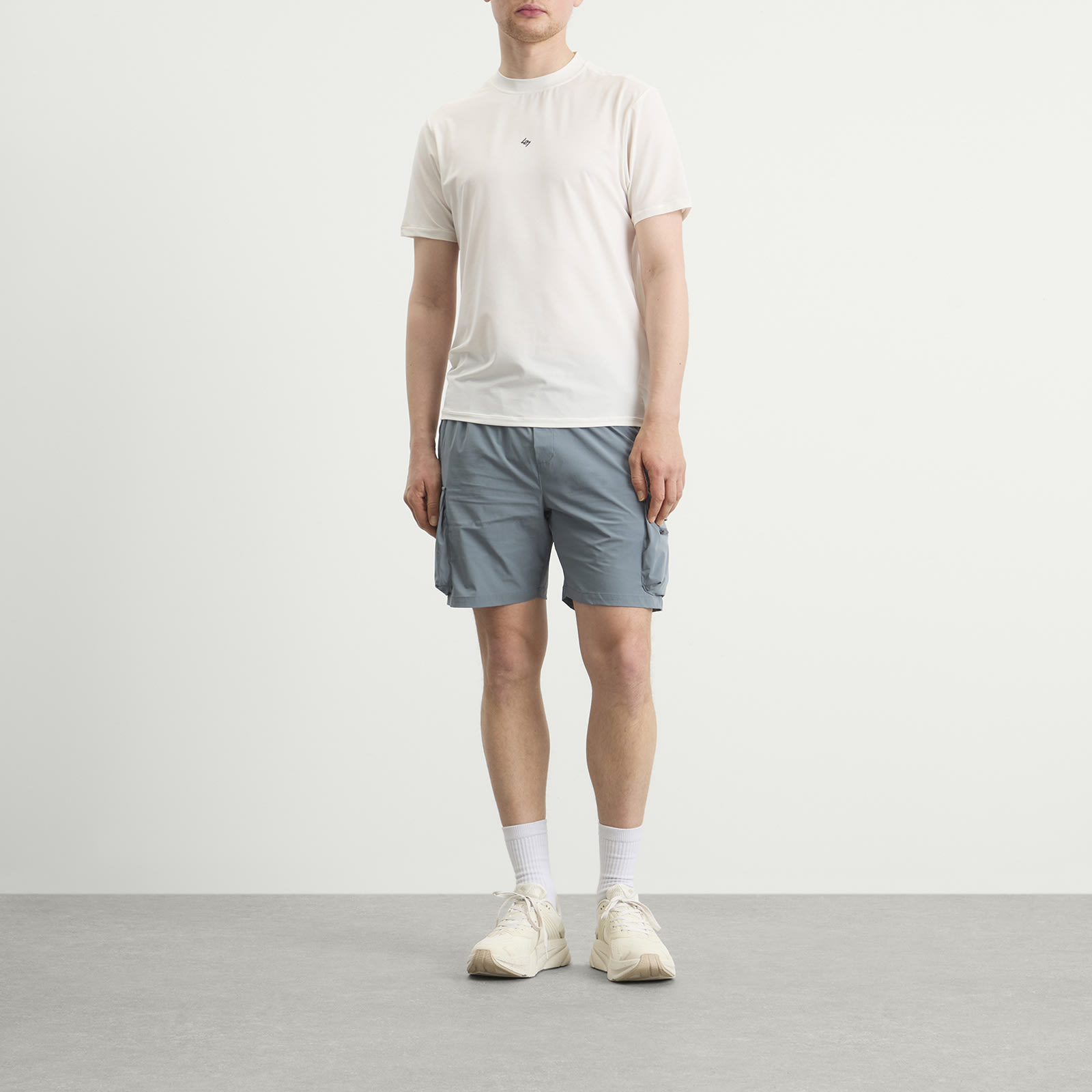 Men's 247 Dna Mesh T-Shirt Flat White