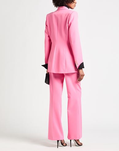 Woman Suit Pink Size 2 Polyester, Elastane