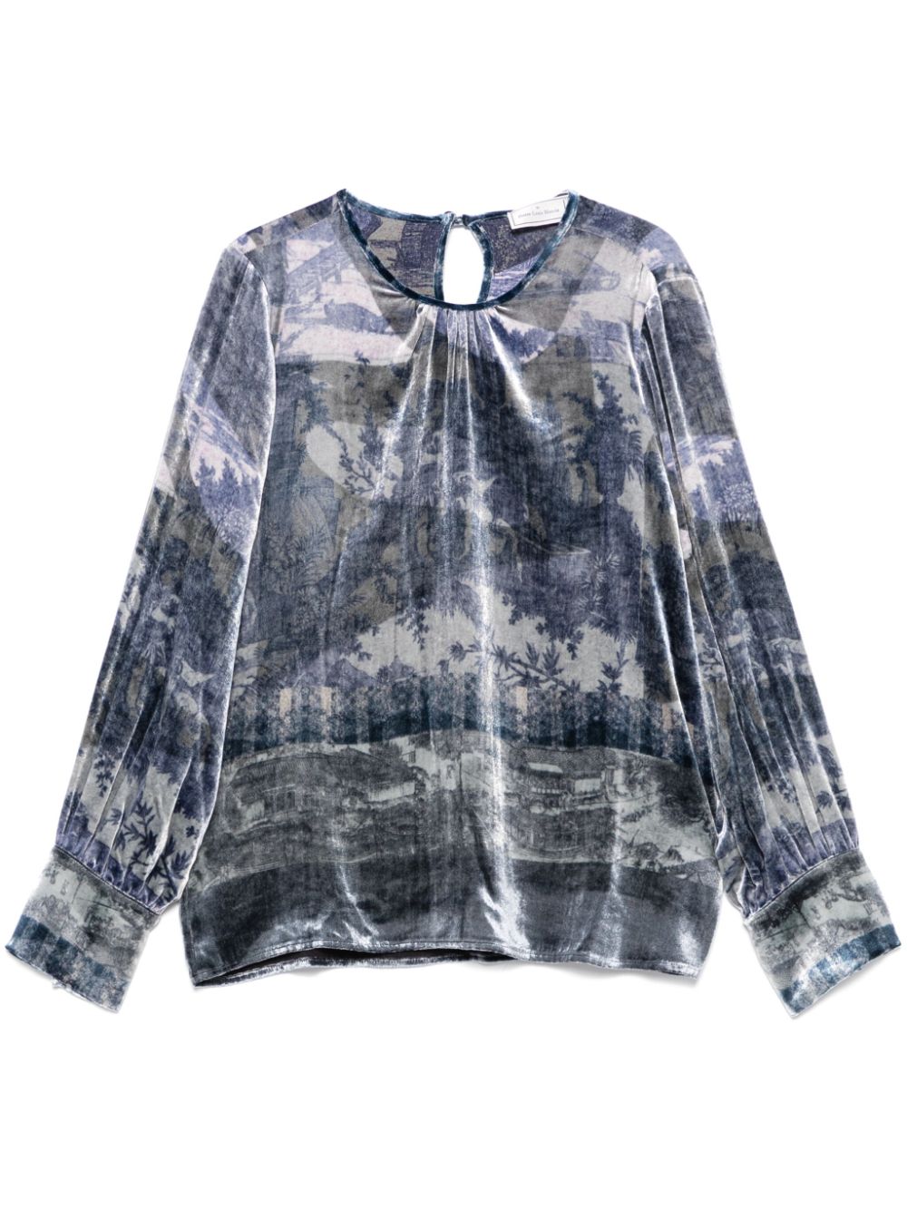 Kanpur top - Blue