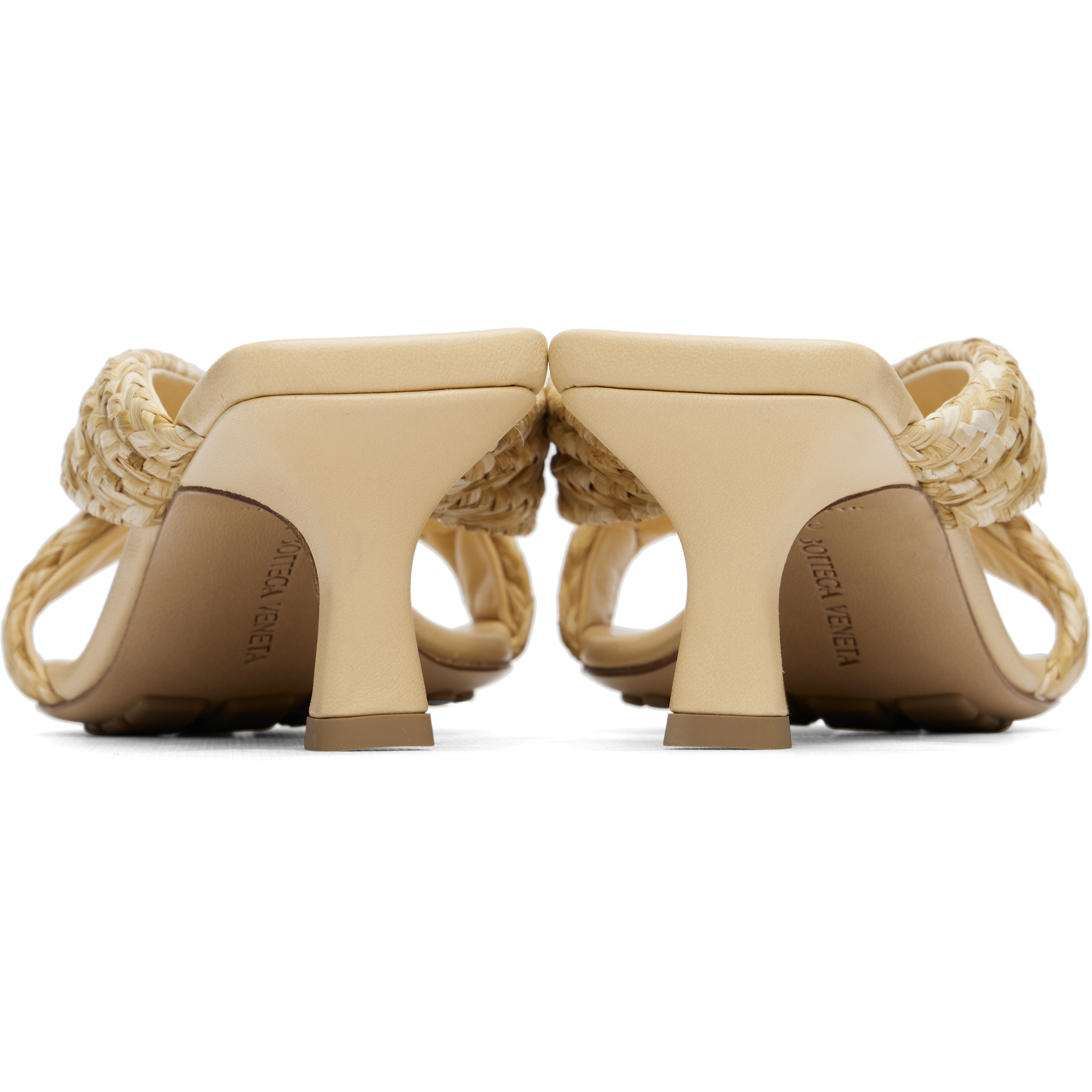 Beige Riva Heeled Sandals