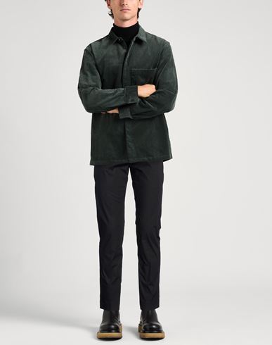 Man Pants Black Size 32 Cotton, Elastane