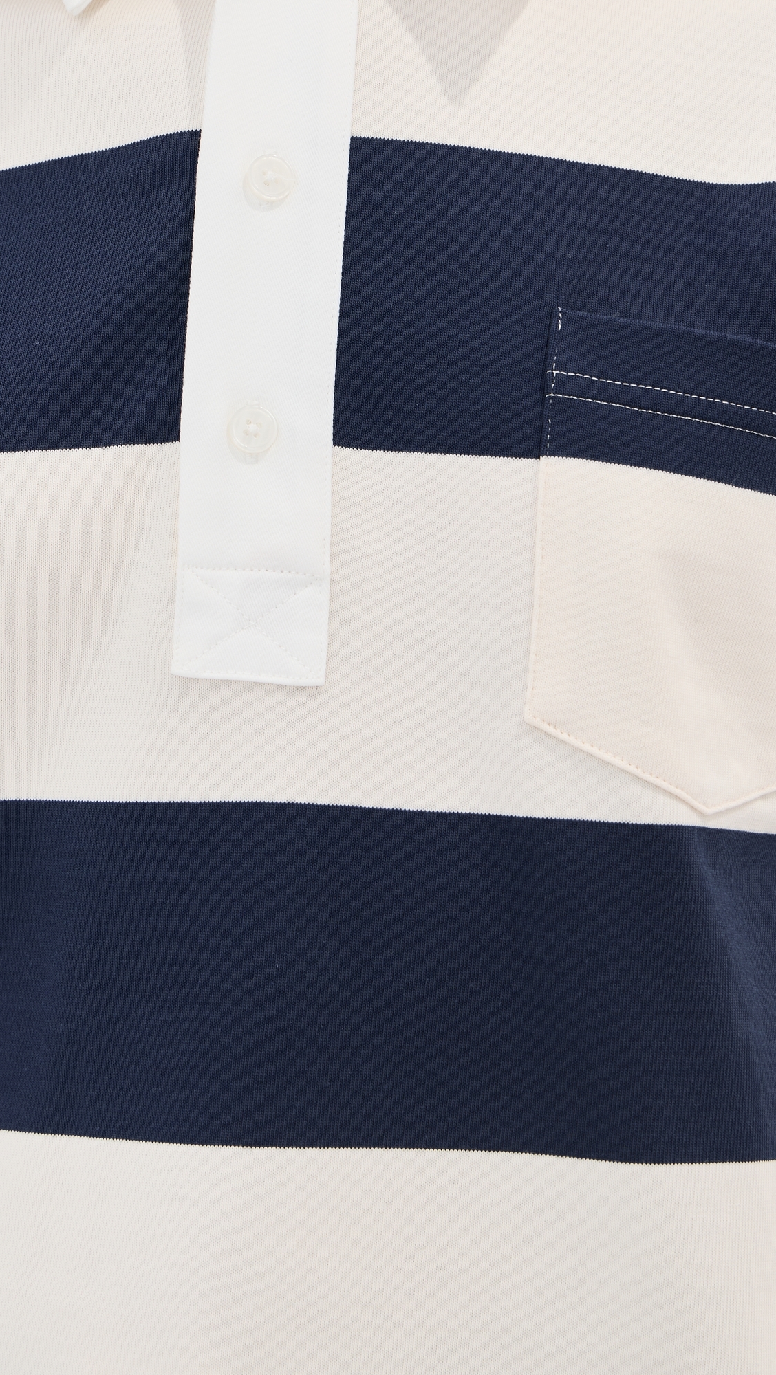 Hayley Polo Shirt Navy/Ivory