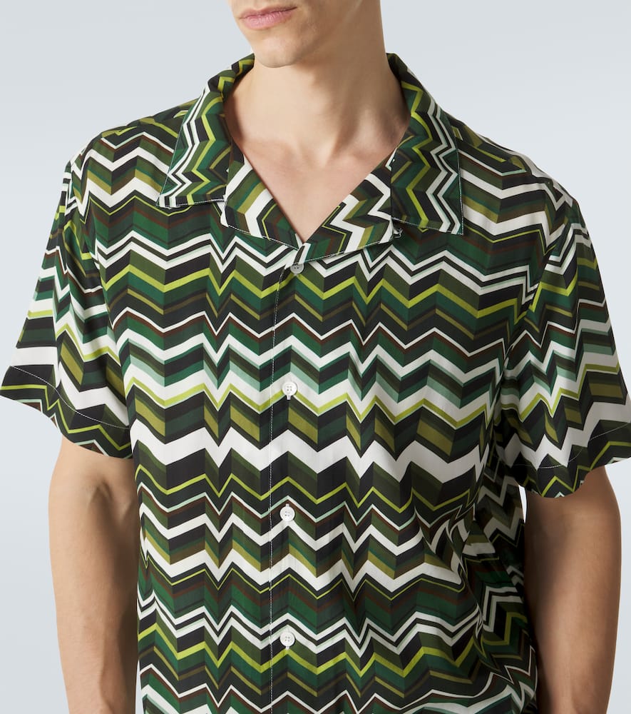 Zig Zag bowling shirt