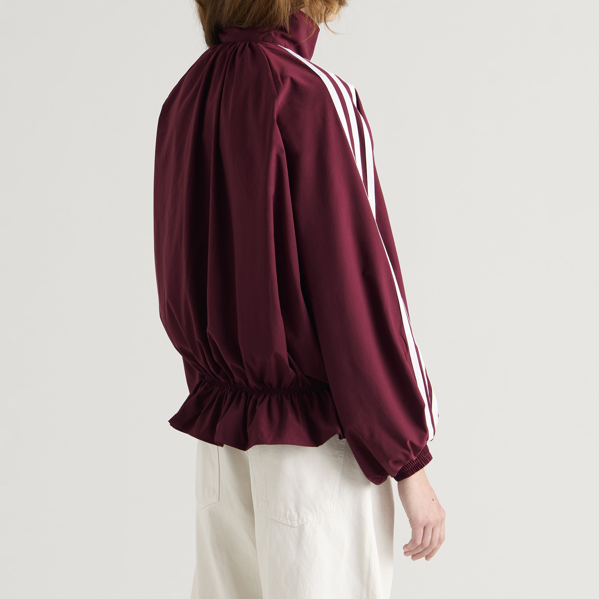 Women's Blousy Oversized Track Top in Shared