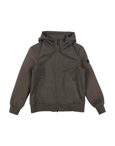 Kid Boy Jacket Military green Size 16 Polyester, Viscose, Elastane, Polyamide