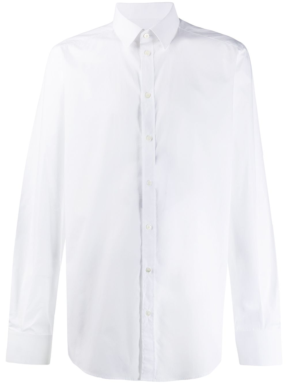 Classic collar shirt - White