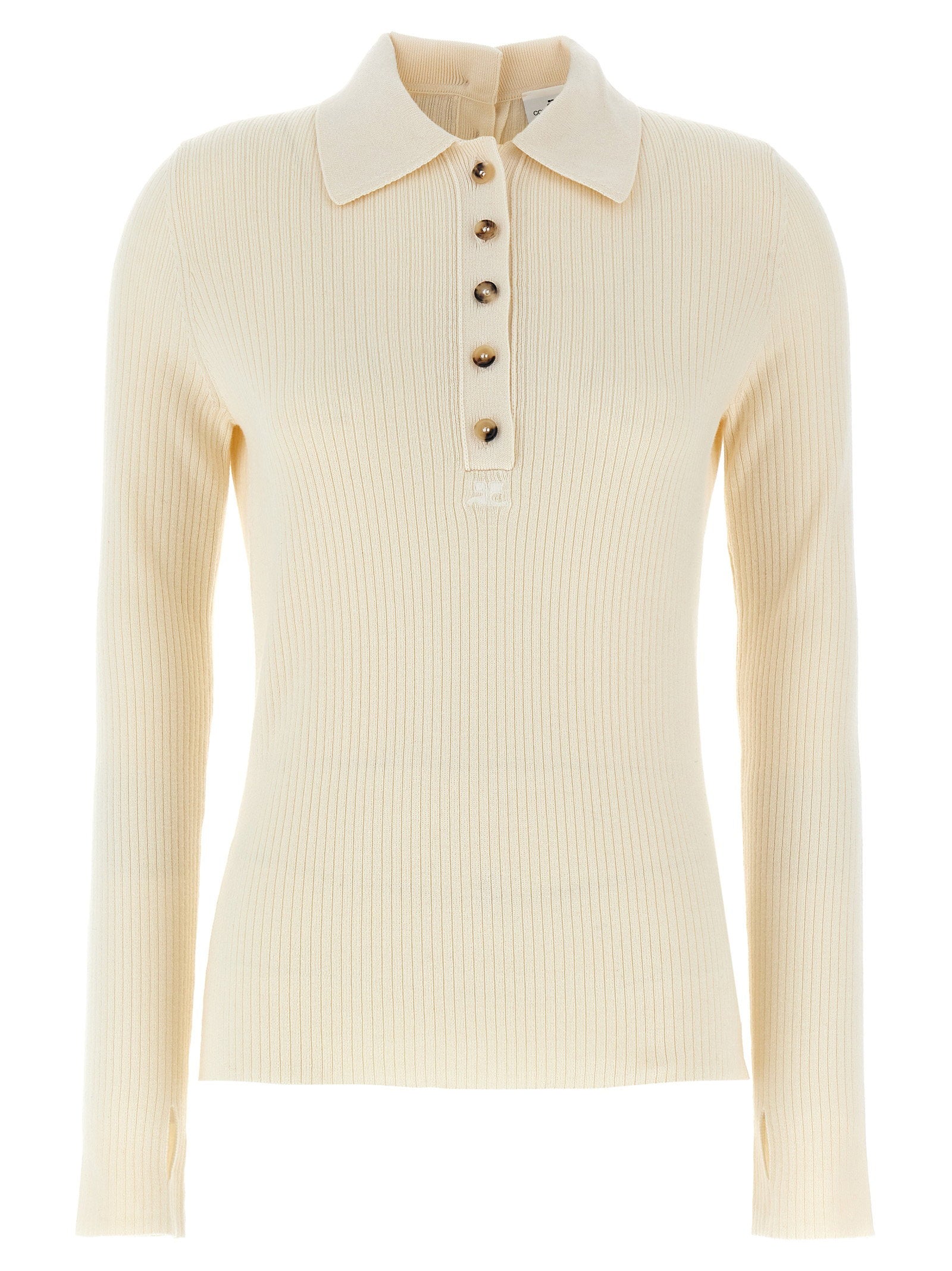 Multi-buttons Sweater