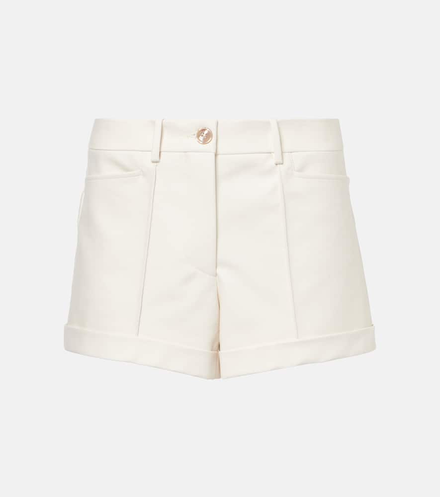 Cotton-blend shorts