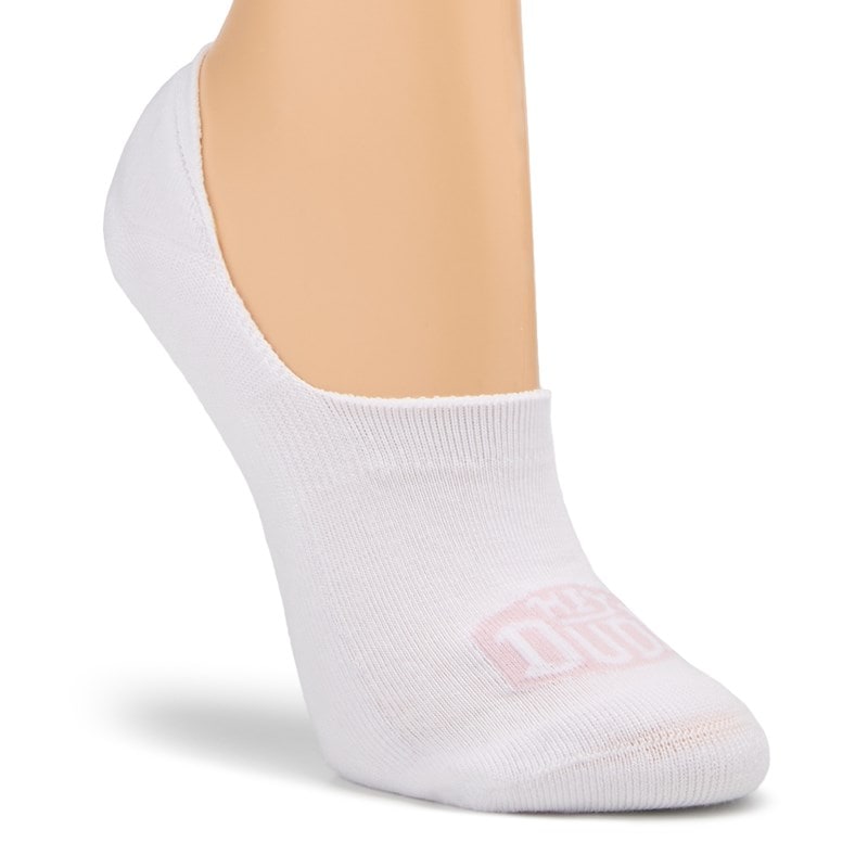 Women's 3 Pack Low Show Socks (Pink/White Assorted)