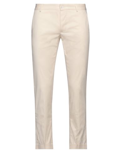 Man Pants Ivory Size 30 Cotton, Elastane