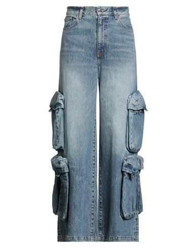 Woman Jeans Blue Size 26 Cotton
