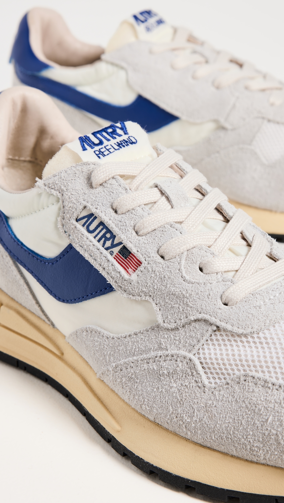 Reelwind Low Sneakers Suede/Net Wht/Limoges