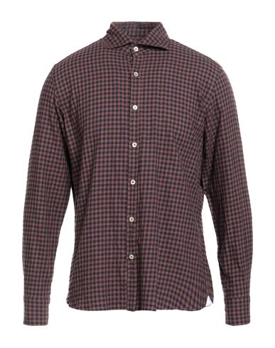 Man Shirt Navy Size 16 Cotton