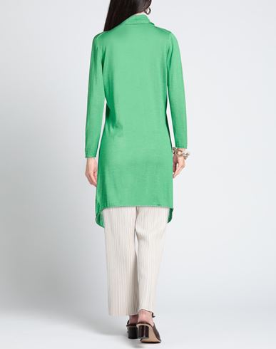 Woman Cardigan Sage green Size 10 Recycled cashmere, Silk