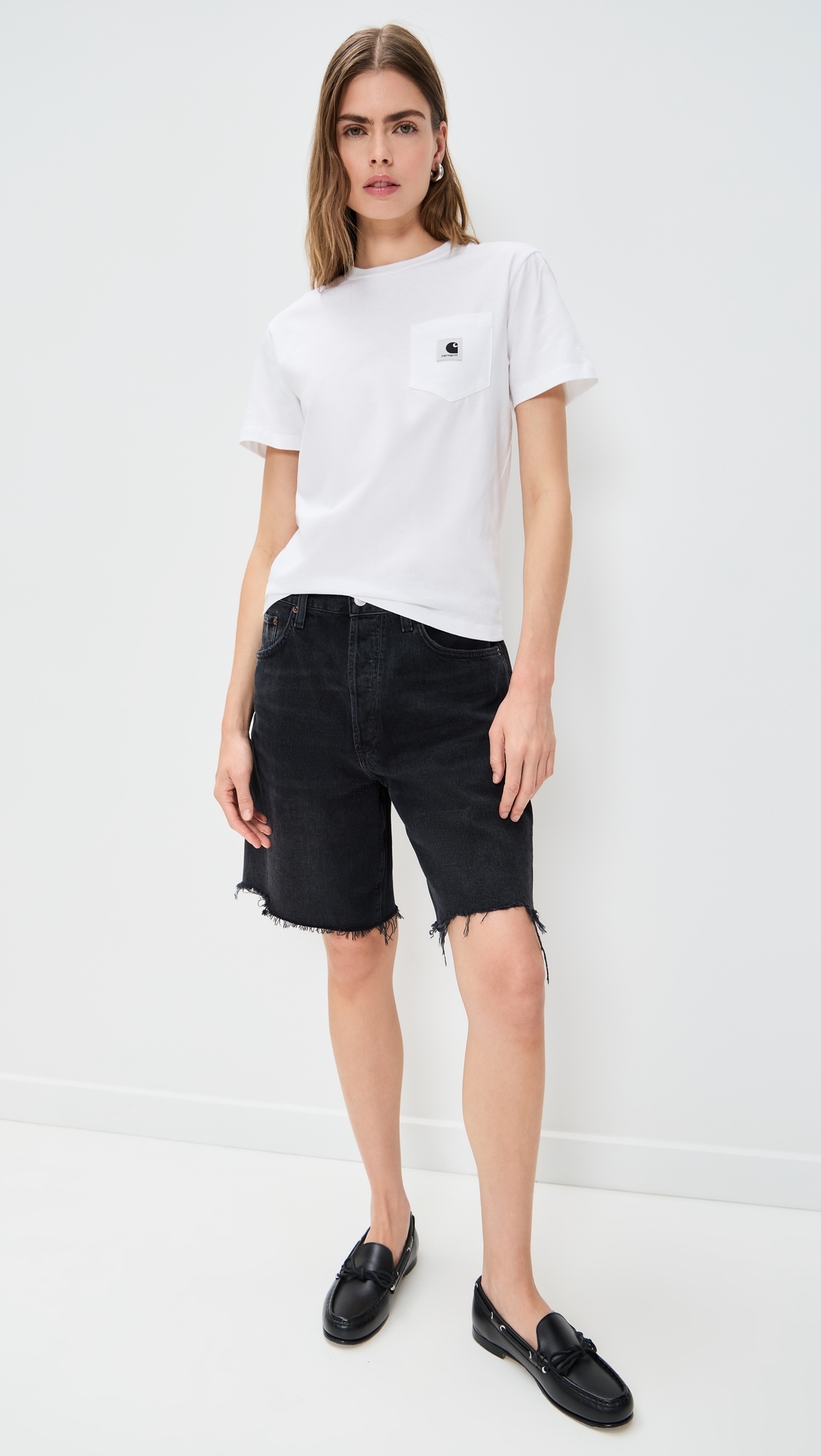 Carhartt WIP Short Sleeve Pocket Tee White