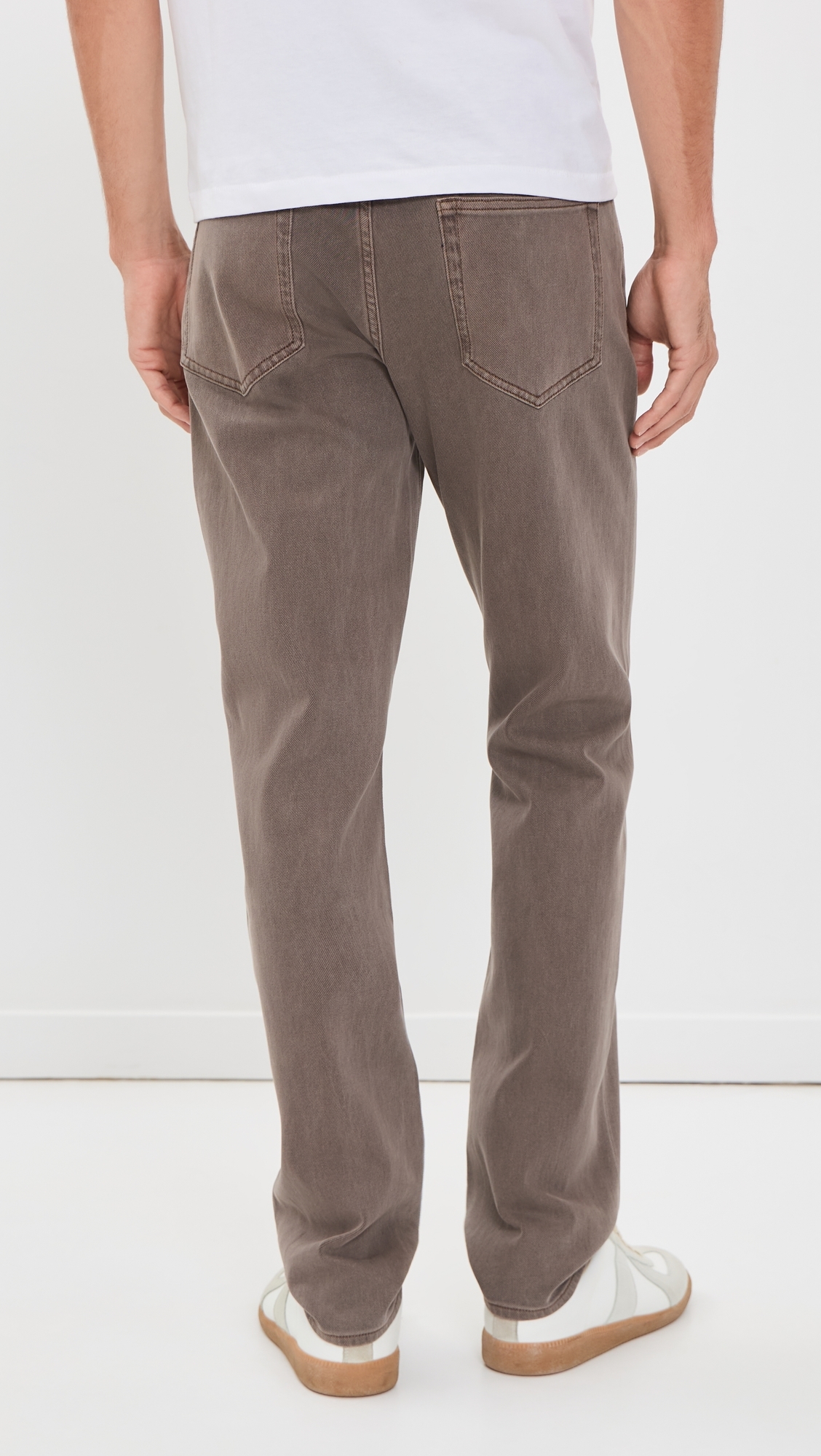The Brixton Slim Straight Jeans Walnut