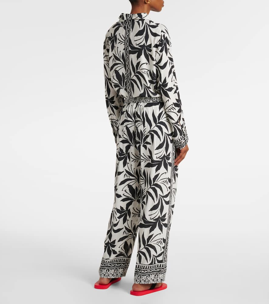 Claudia printed palazzo pants