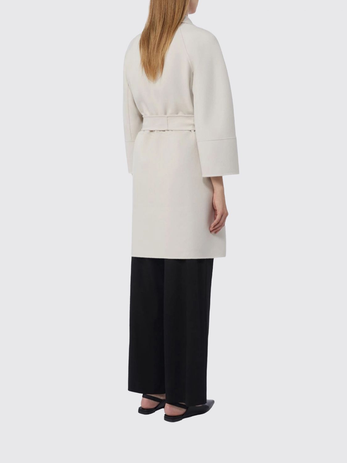 Coat Woman color Yellow Cream