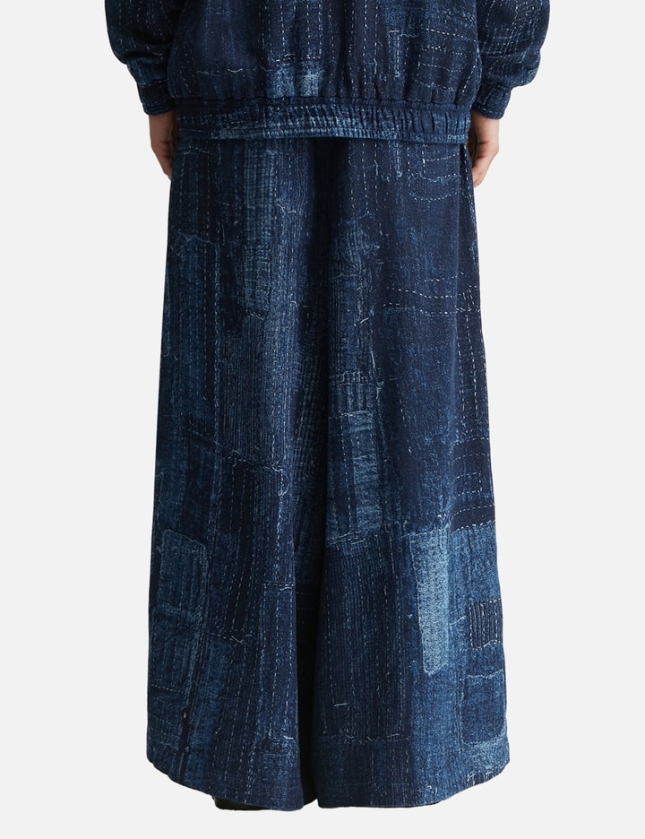 Boro Side Button Hakama Pants Rinse
