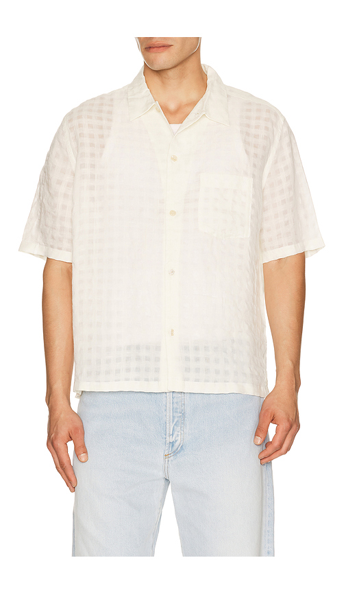 ALLSAINTS Aubrey Shirt in White. XL/1X. Also in S