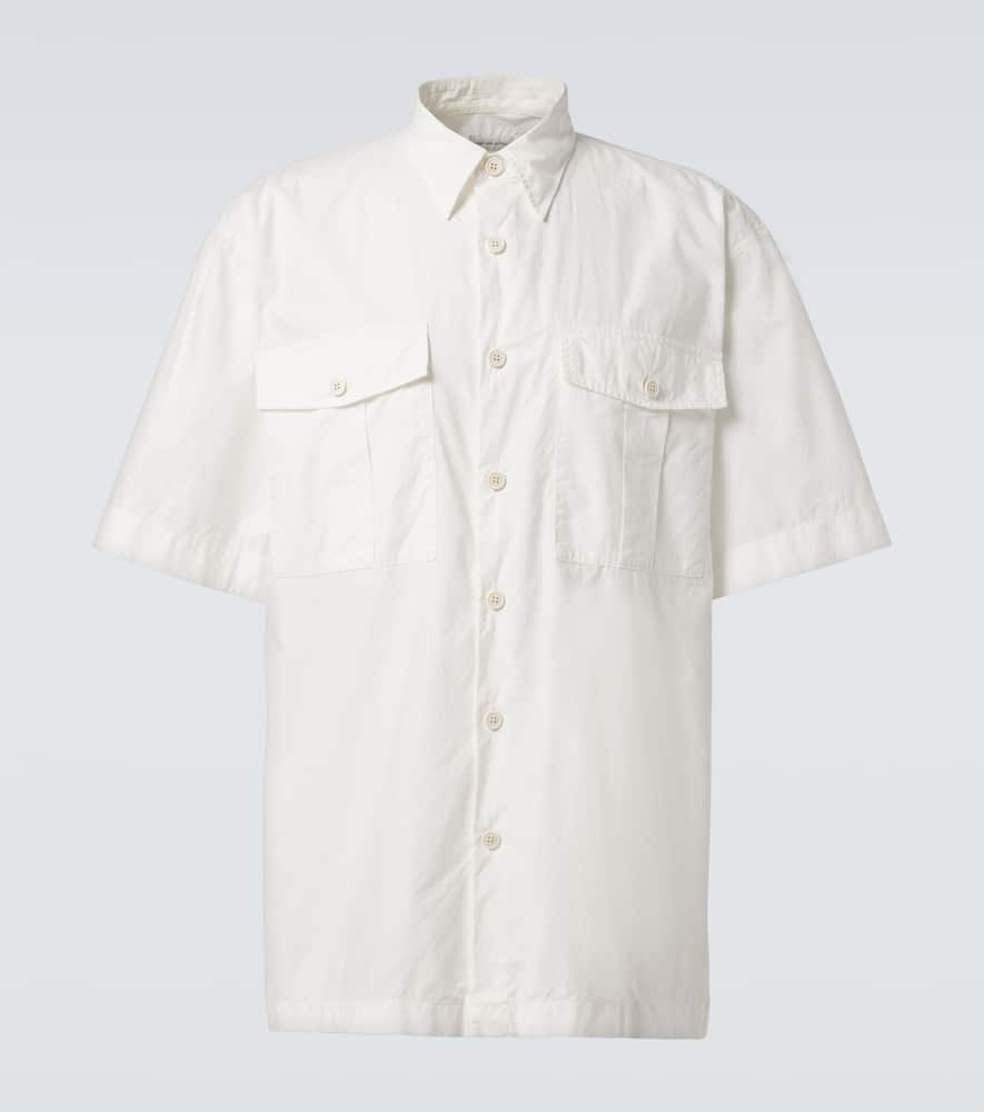 Cotton canvas shirt